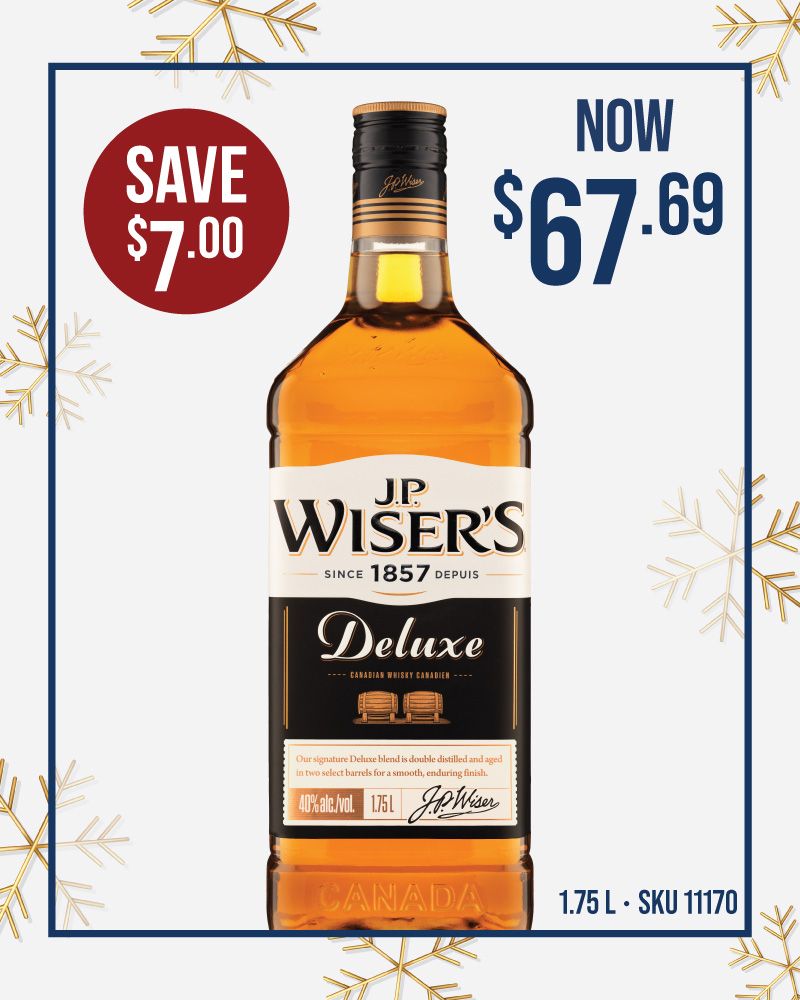 J.P. Wiser’s Deluxe Whisky