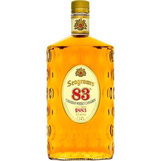Seagrams Canadian 83 Whisky