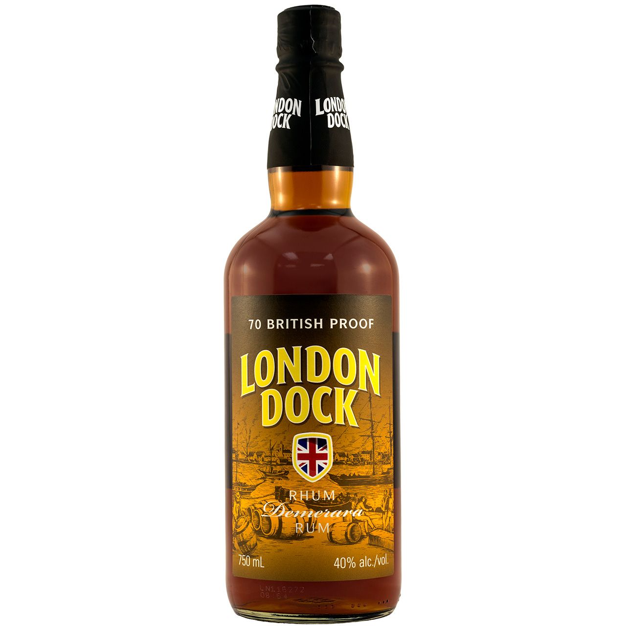 London Dock Dark 70 Proof Rum