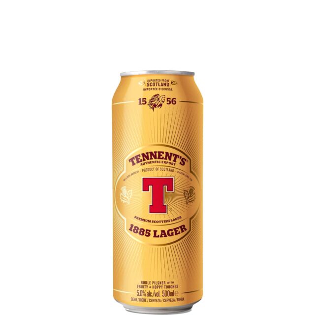 Tennent's Export Lager 500ml Can