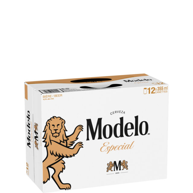 Modelo Especial 12 Pack Cans