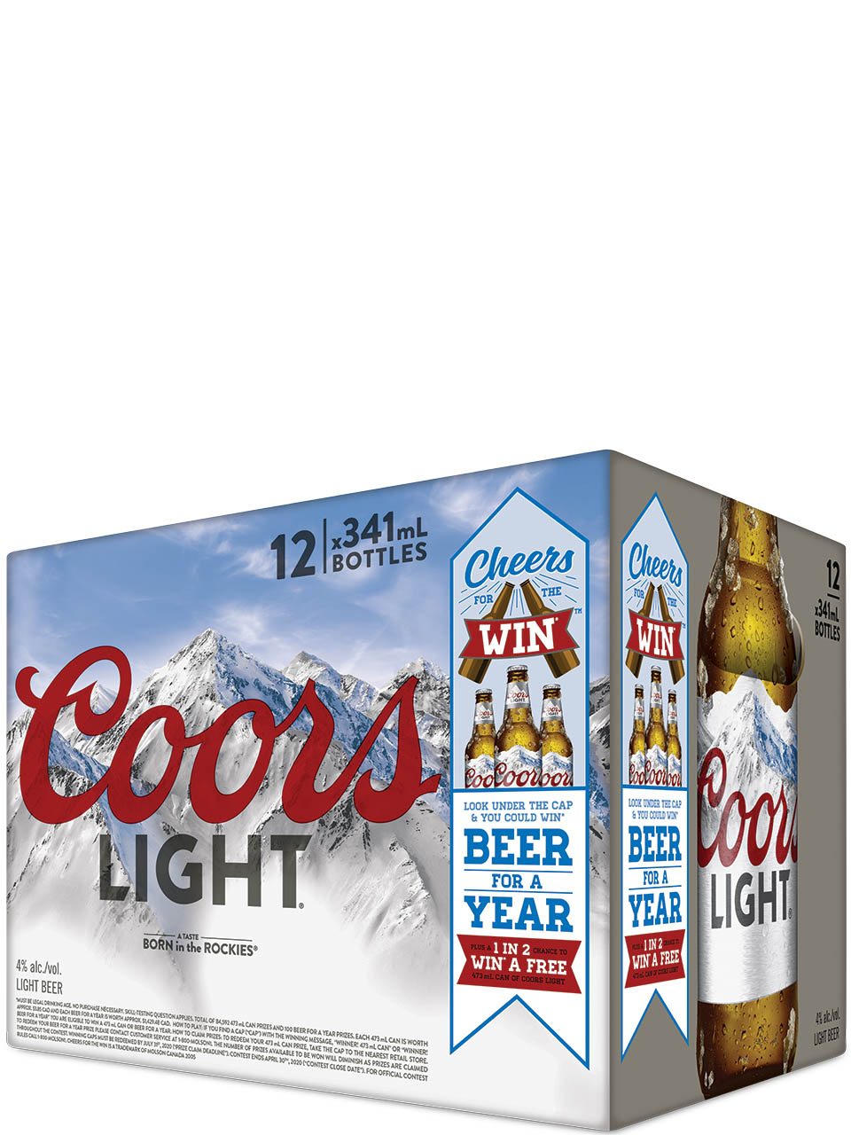 Coors Light Bottles 12pk Newfoundland Labrador Liquor Corporation