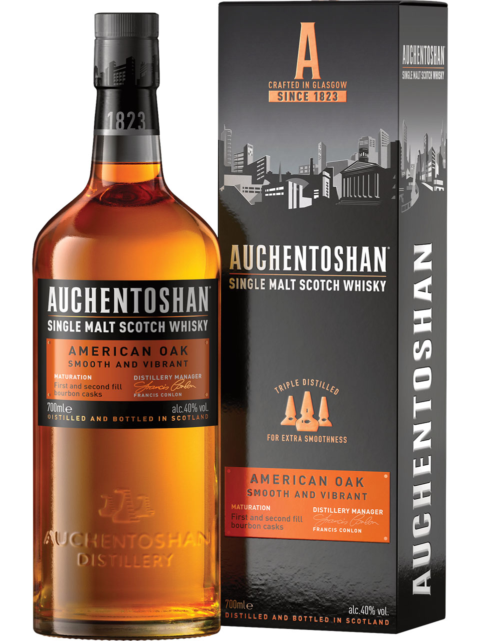 Auchentoshan American Oak Single Malt Scotch Whisk