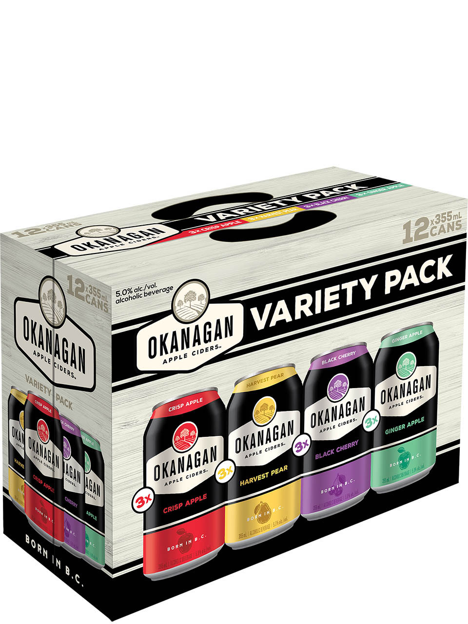 Okanagan Cider Variety 12 Pack Cans