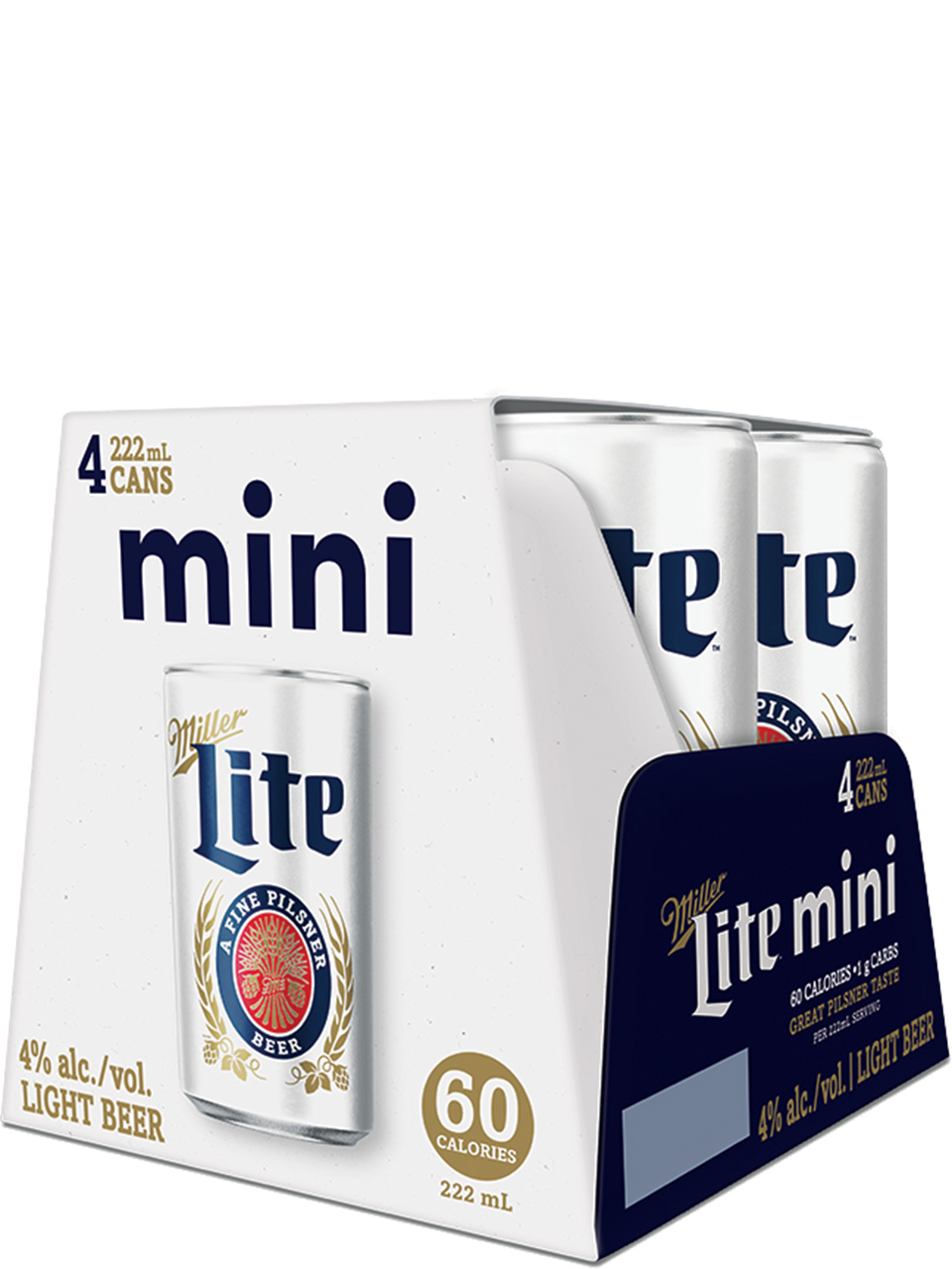 Miller Lite Minis 4 Pack Cans