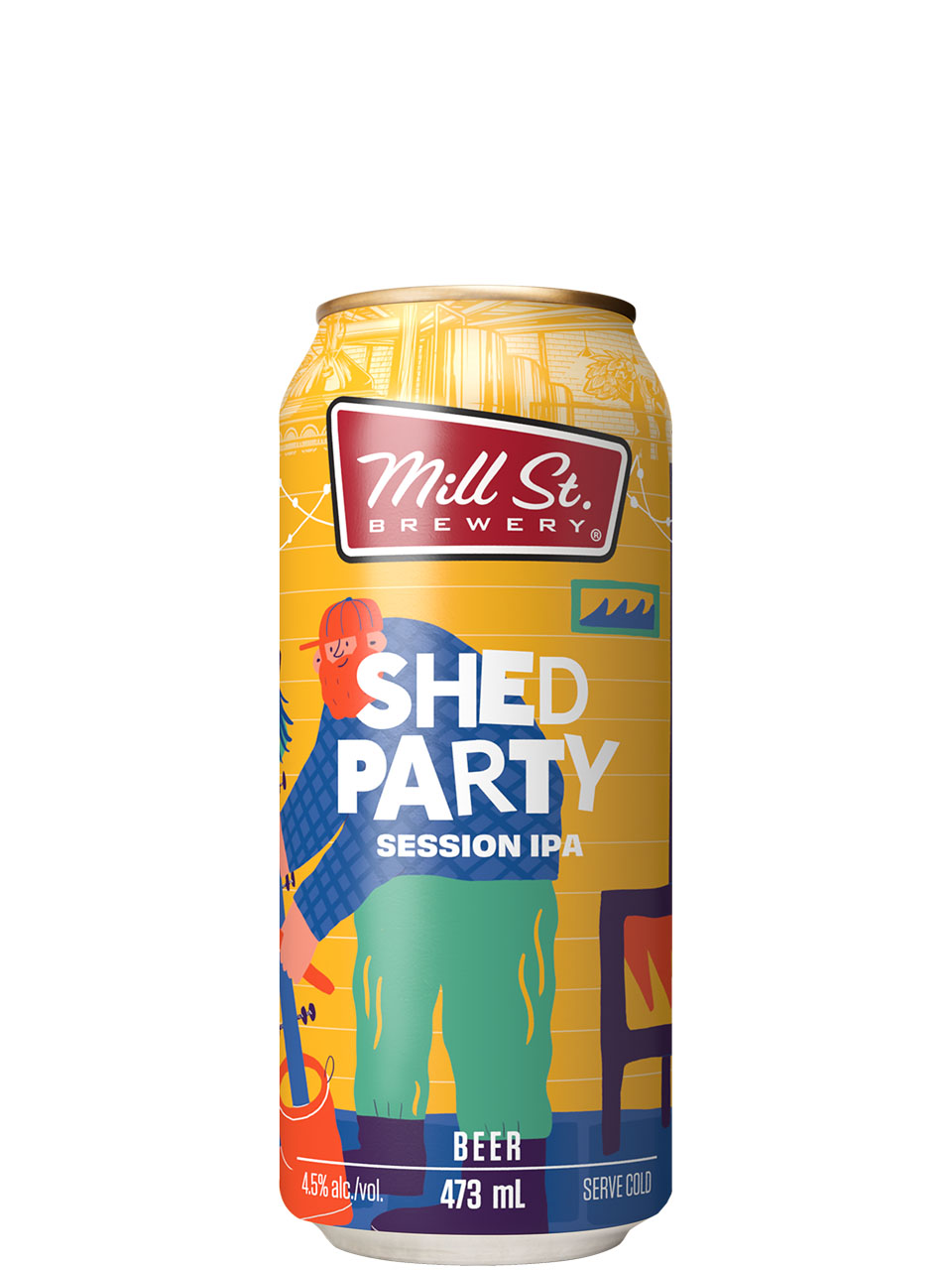 Mill St. Shed Party Session IPA 473ml Can