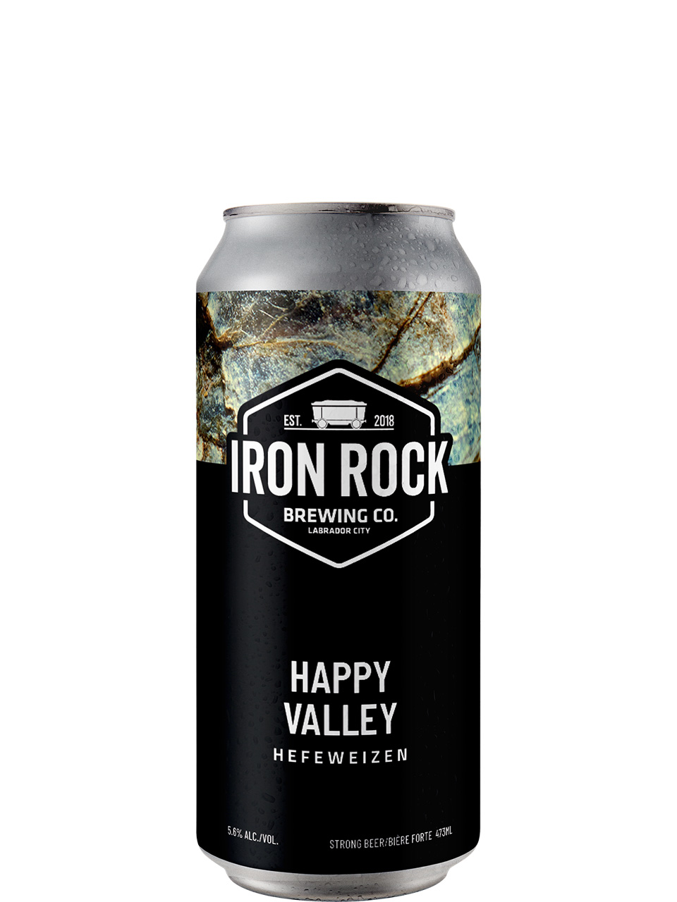 Iron Rock Brewing Co Happy Valley Hefeweizen 473ml