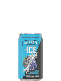 Smirnoff Ice Blue Raspberry Blackberry 6 Pack Cans