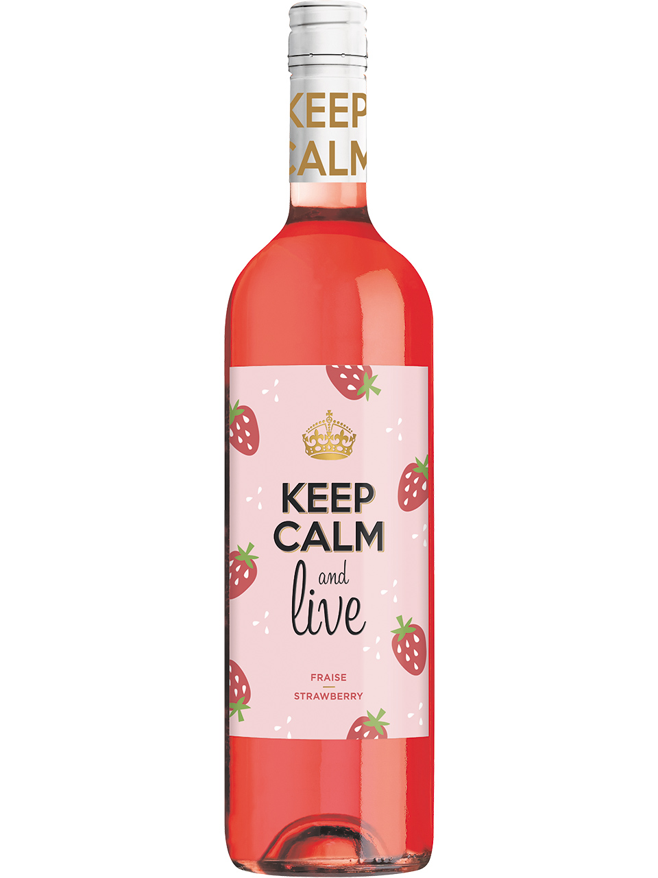 Keep Calm & Live Strawberry