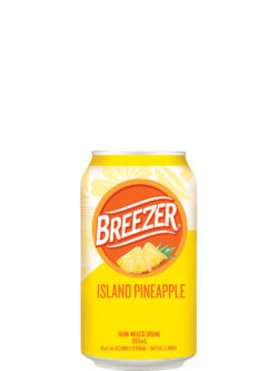 Breezer Island Pineapple 6 Pack Cans