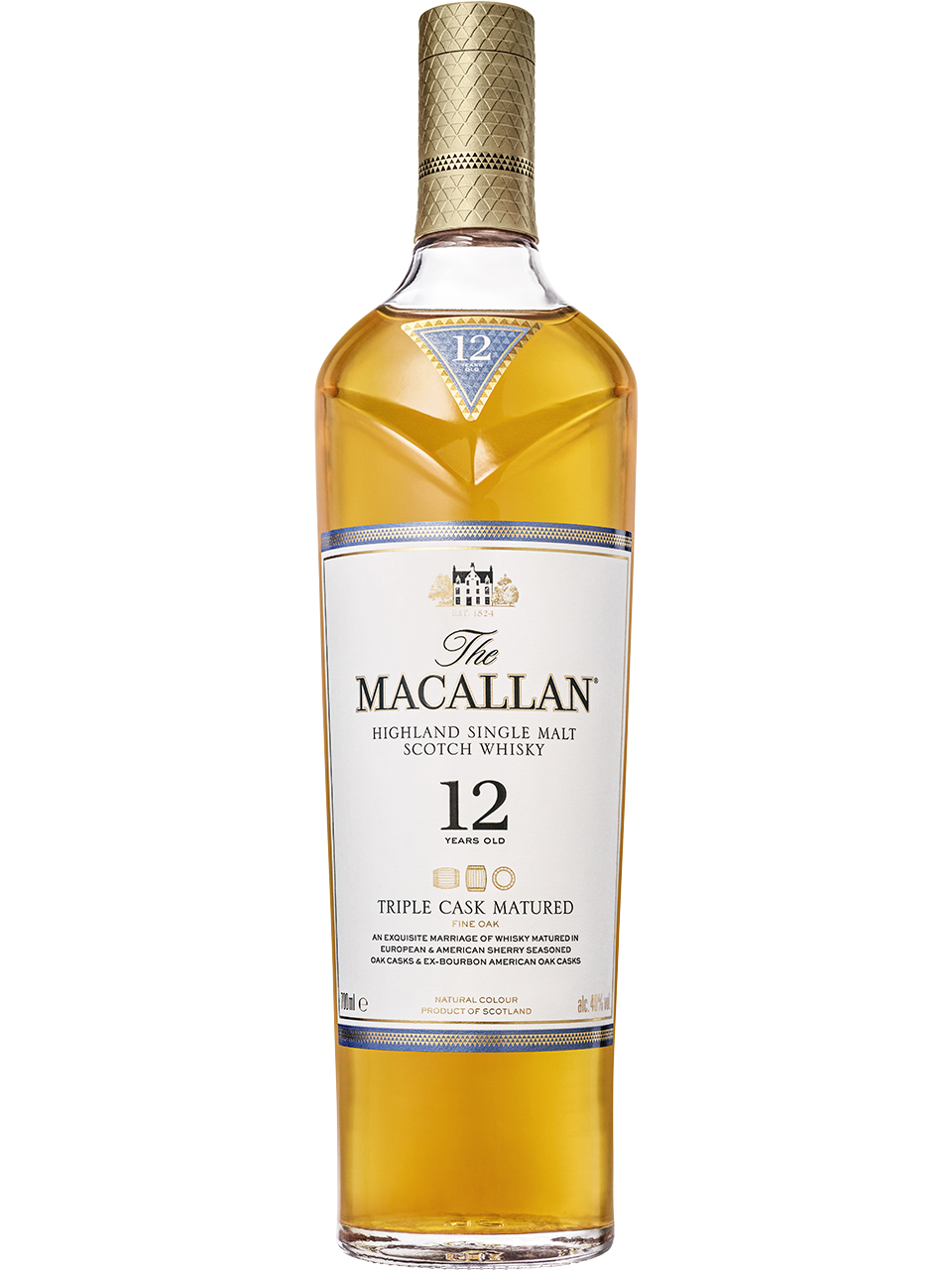 The Macallan Triple Cask 12 YO Single Malt Scotch