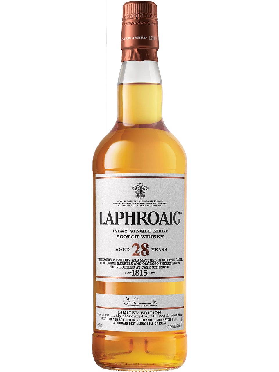 Laphroaig 28 YO Single Malt Scotch Whisky