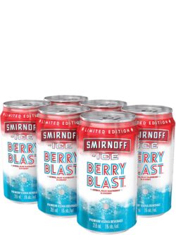 Smirnoff Ice Berry Blast 6 Pack Cans