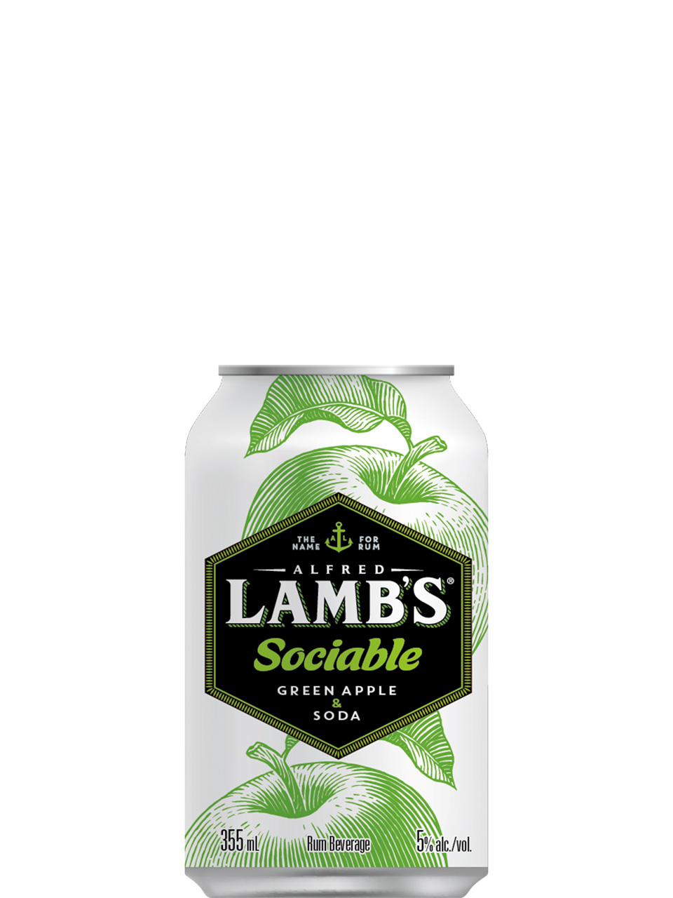 Lamb's Sociable Green Apple & Soda 6 Pack Cans