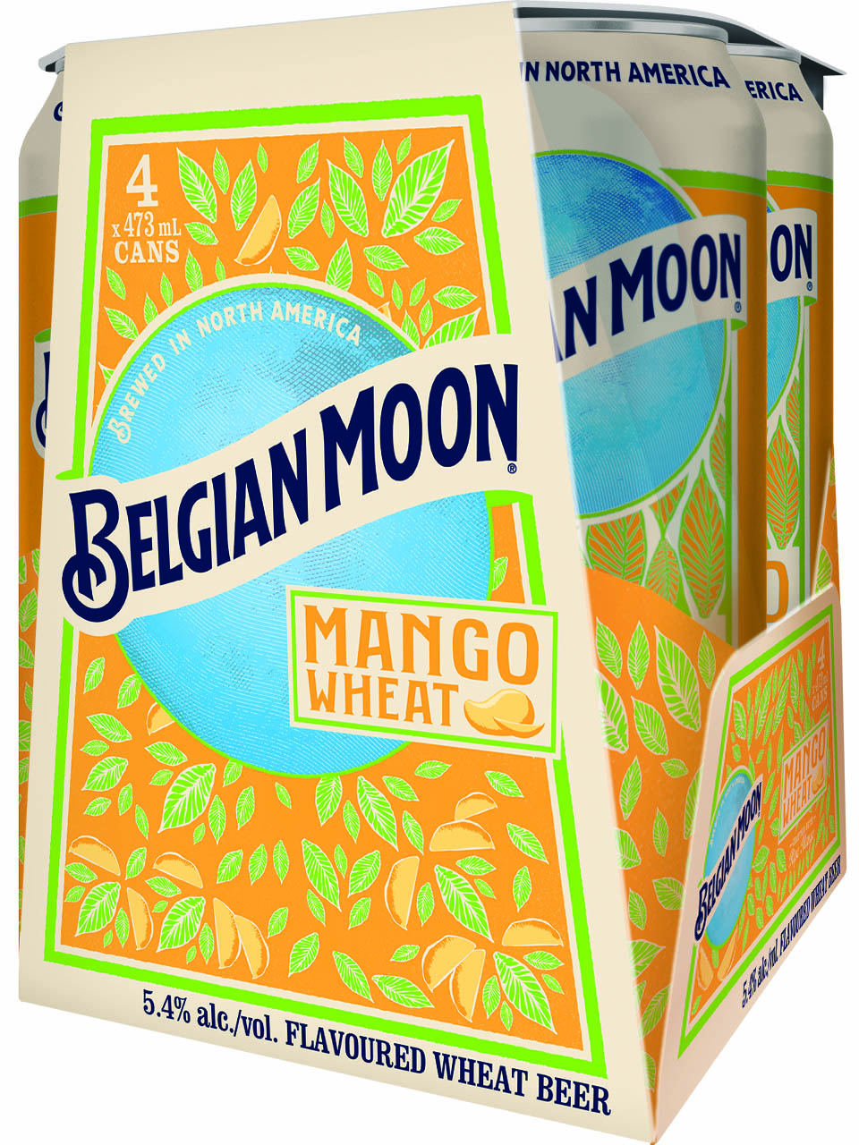 Belgian Moon Mango Wheat 4 Pack Cans