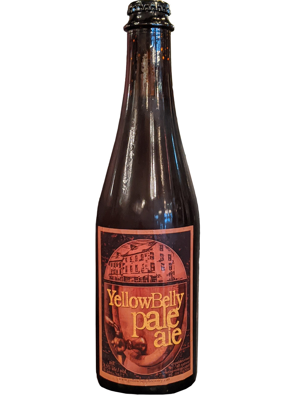 YellowBelly Pale Ale 500ml Bottle