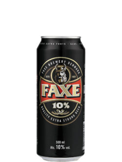 Faxe Extra Strong 10% Beer 500ml Can