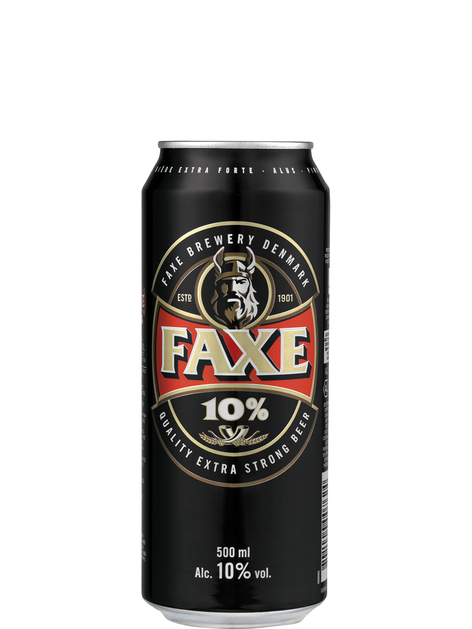 Faxe Extra Strong 10% Beer 500ml Can