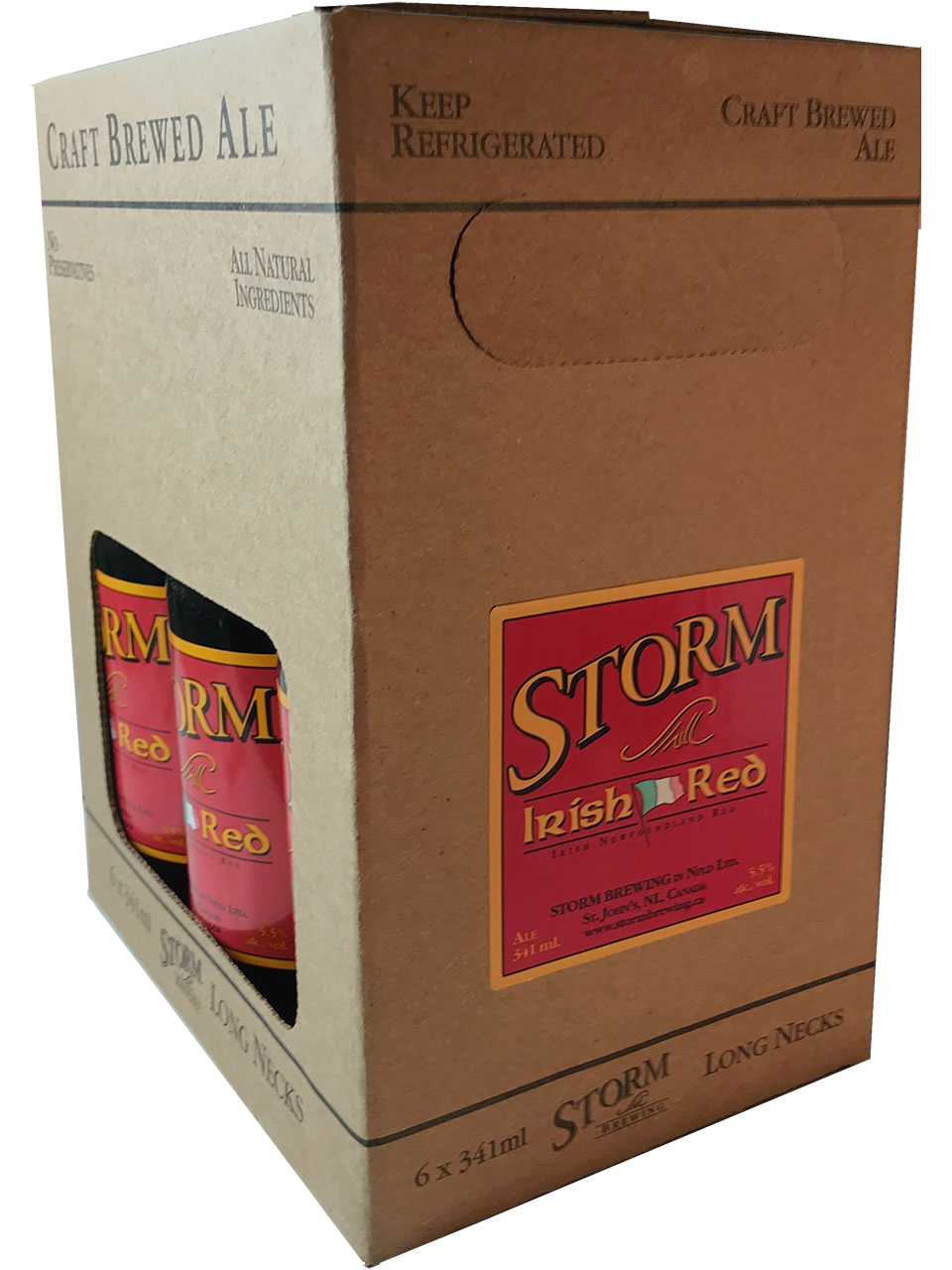 Storm Irish Nfld. Red Ale 6 Pack Bottles
