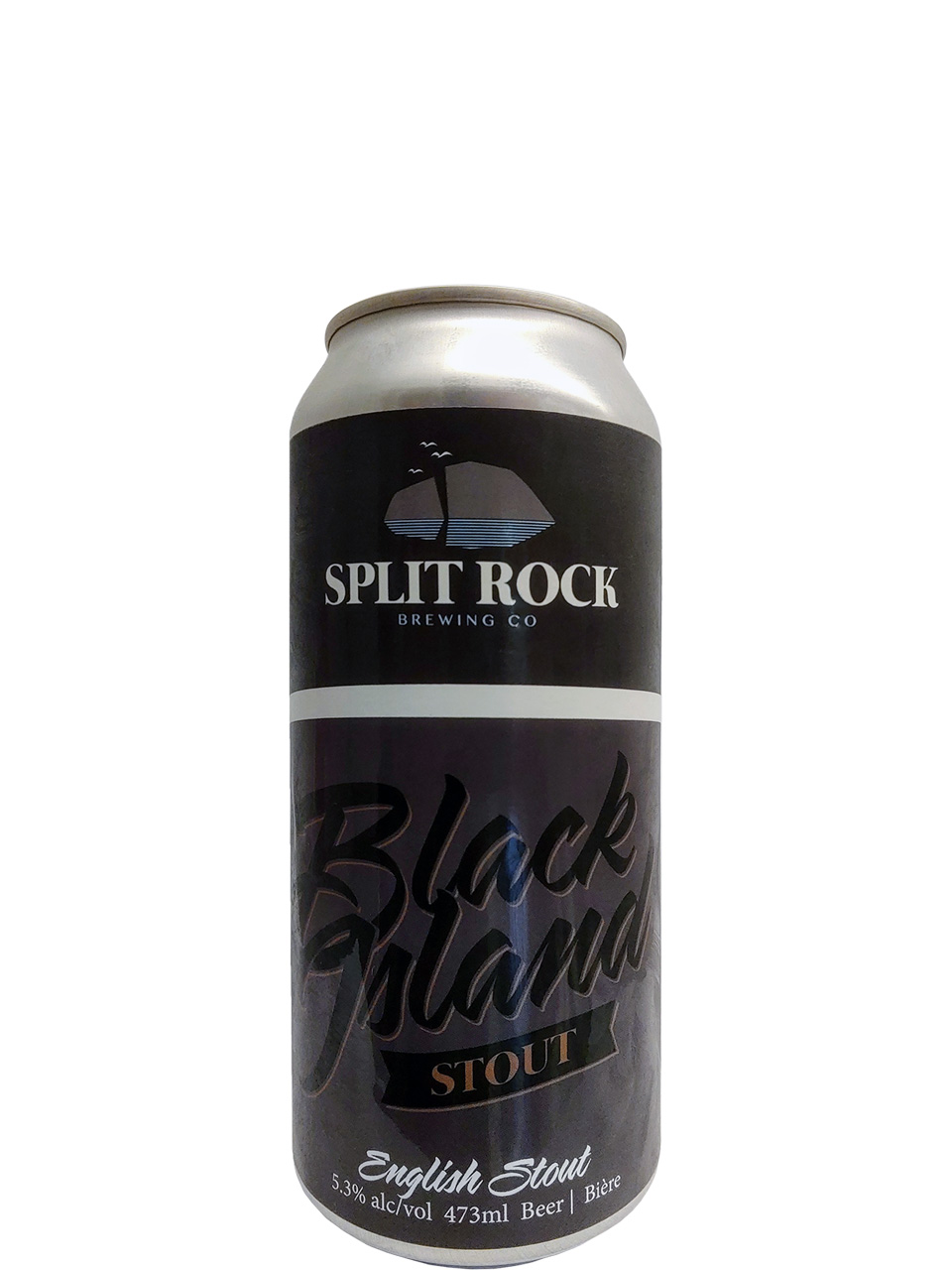 Split Rock Black Island English Stout 473ml Can