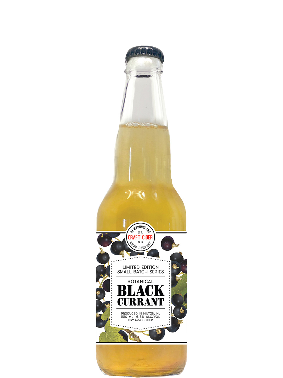 NL Cider Co Botanical Blackcurrant Cider 330ml