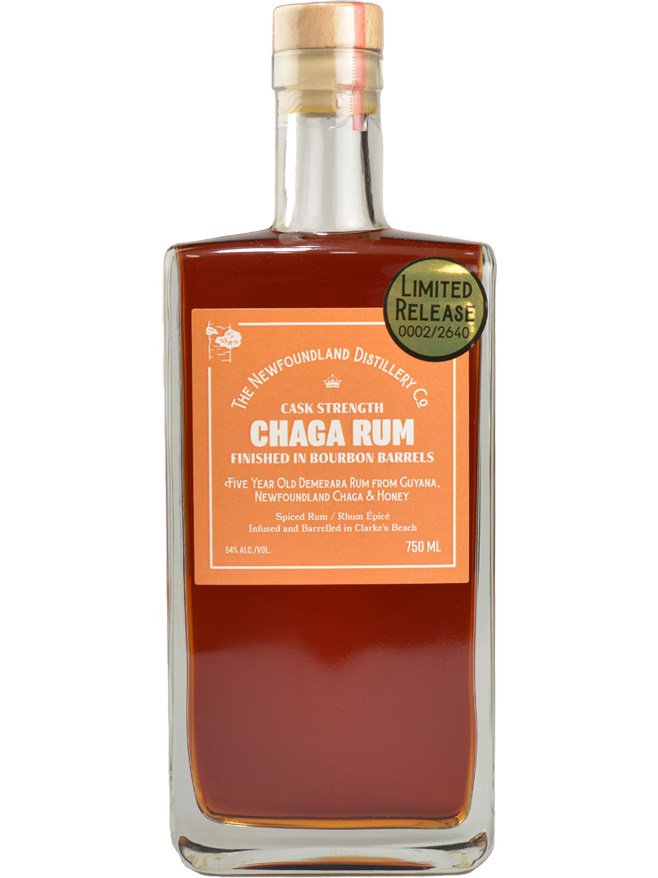 Newfoundland Distillery Cask Strength Chaga Rum