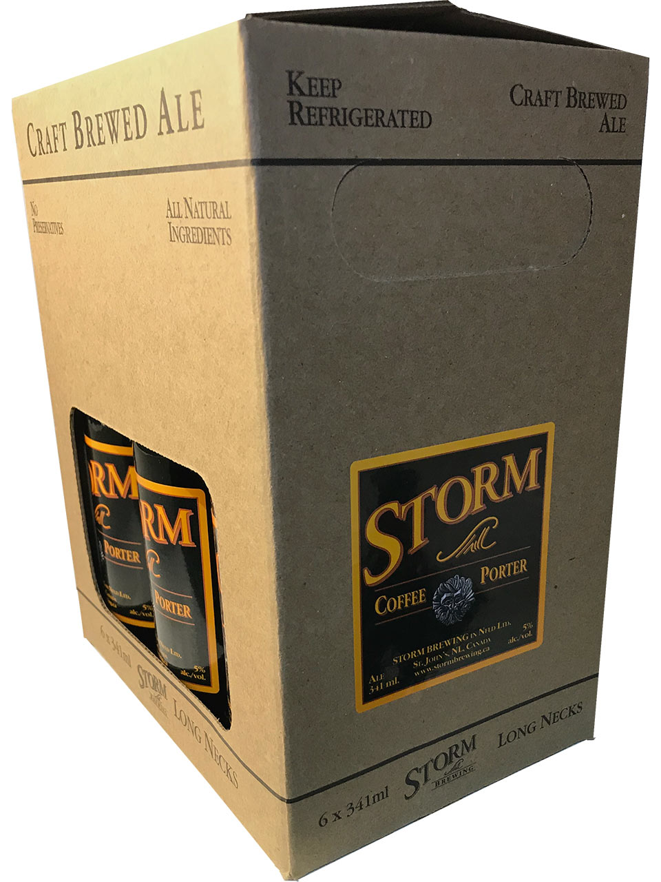 Storm Coffee Porter 6 Pack Bottles