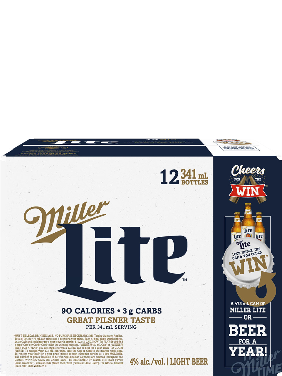 Miller Lite 12 Pack Bottles