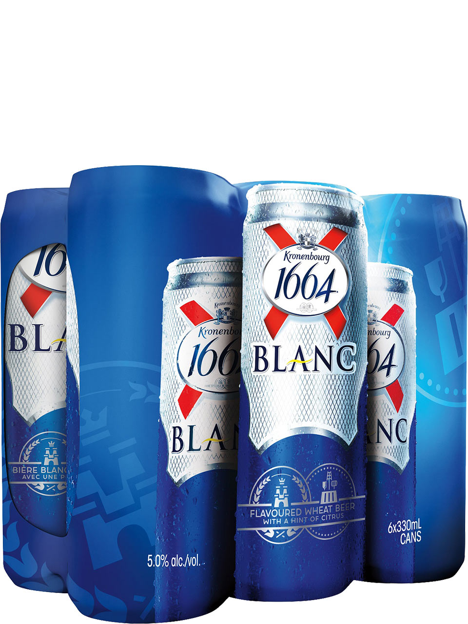 Kronenbourg 1664 Blanc 6 Pack Cans