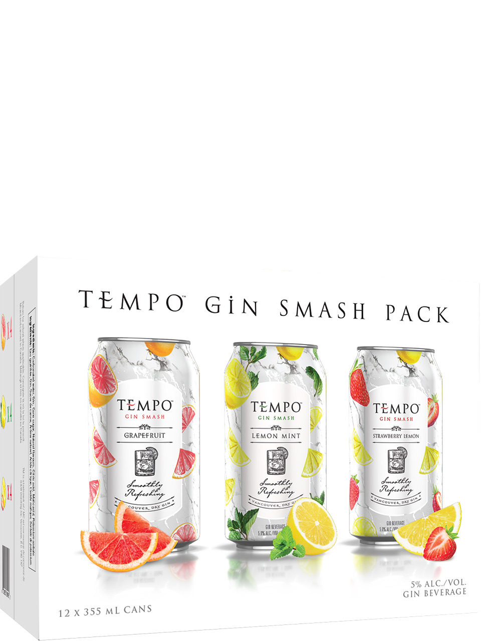Tempo Gin Smash Pack 12 Pack Cans