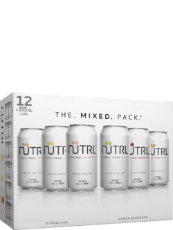 NUTRL Vodka Soda Mixed 12 Pack Cans