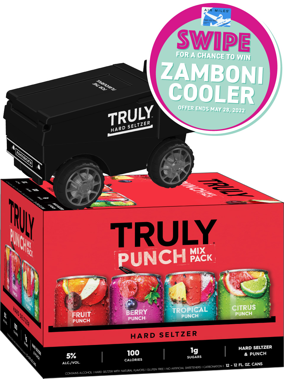 Truly Hard Seltzer Punch Mix 12 Pack Cans