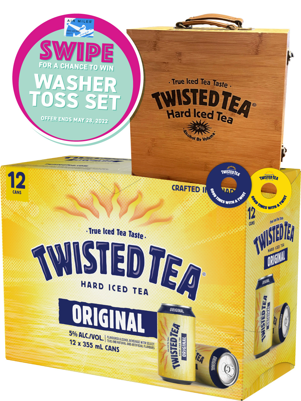 Twisted Tea Hard Iced Tea Original 12 Pack Cans