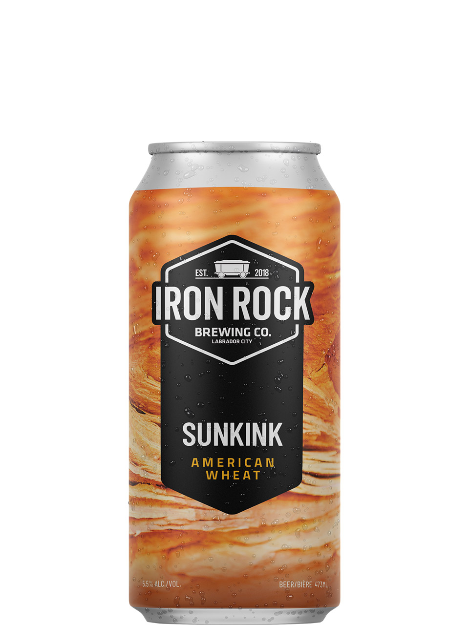 Iron Rock Sunkink American Wheat 473ml Can