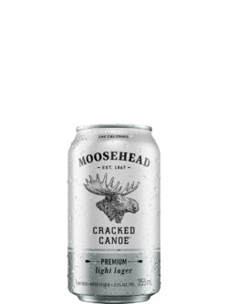 Moosehead Cracked Canoe 6 Pack Cans