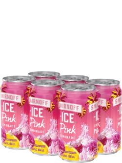 Smirnoff Ice Pink Lemonade 6 Pack Cans