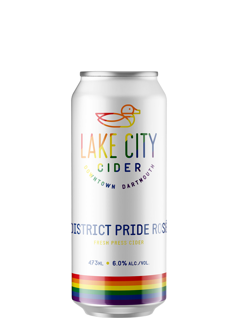 Lake City District Pride Rose Cider 473ml can