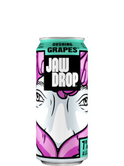 Jaw Drop Gushing Grapes 473ml Can