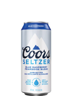 Coors Seltzer Blue Raspberry 473ml Can