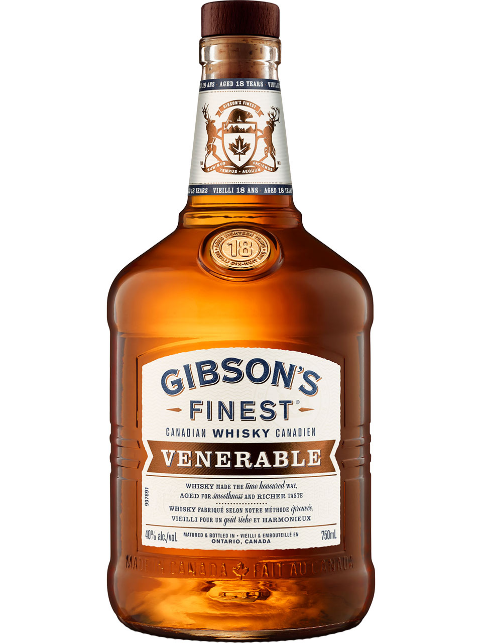 Gibson's Finest Venerable 18YO Whisky