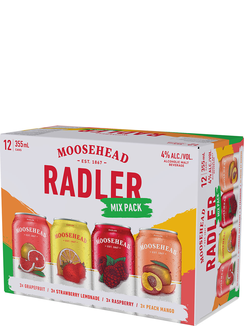 Moosehead Radler Mix Pack 12 Pack Cans