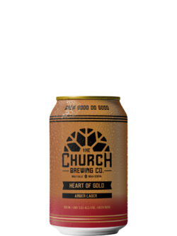 The Church Brewing Heart of Gold Amber Lager 6pk
