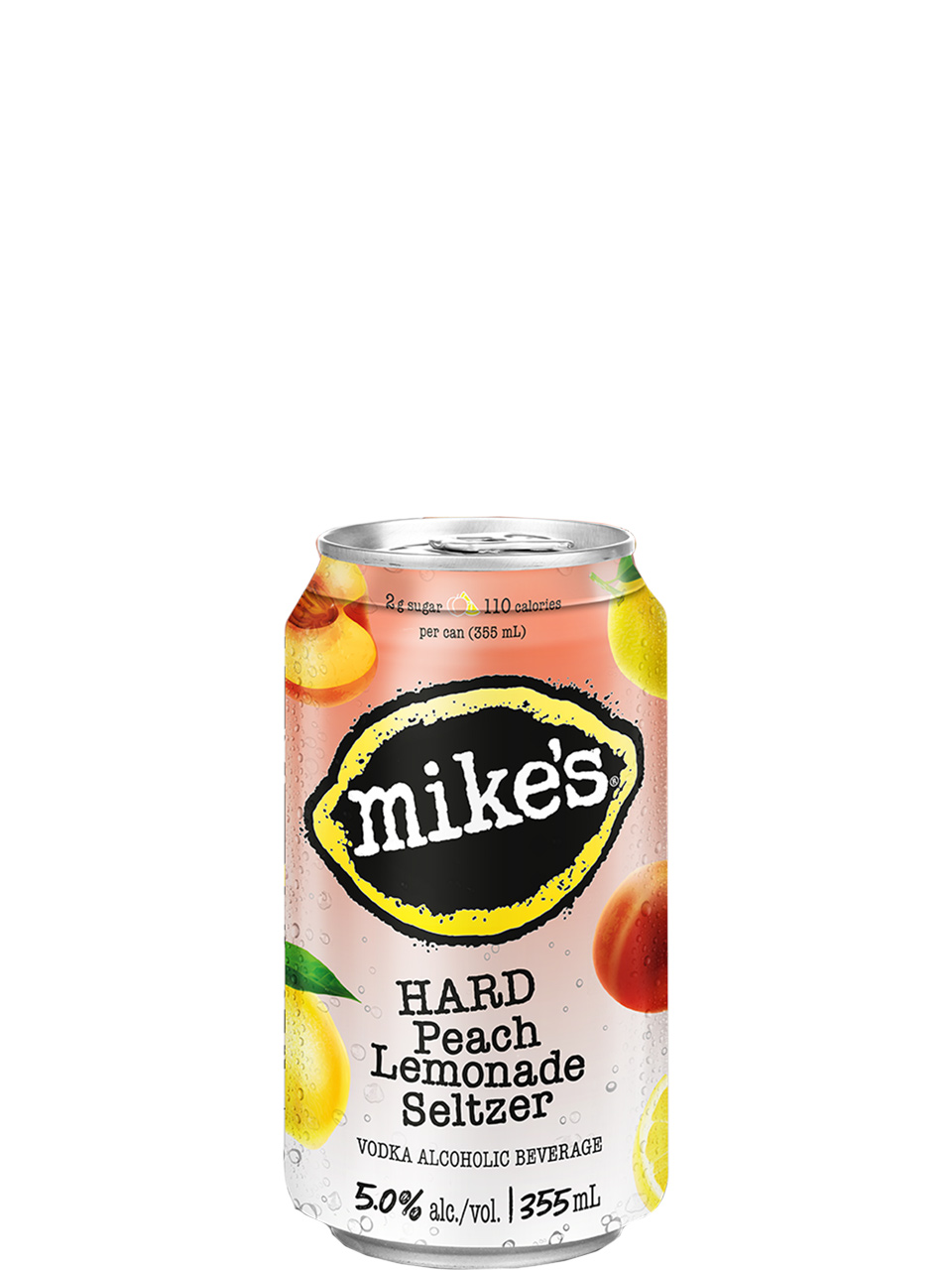 Mike's Hard Peach Vodka Seltzer 6 Pack Cans