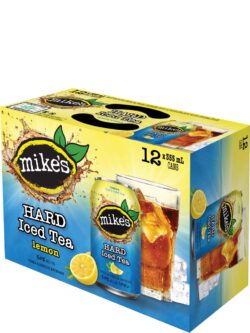 Mike's Hard Iced Tea Lemon 12 Pack Cans
