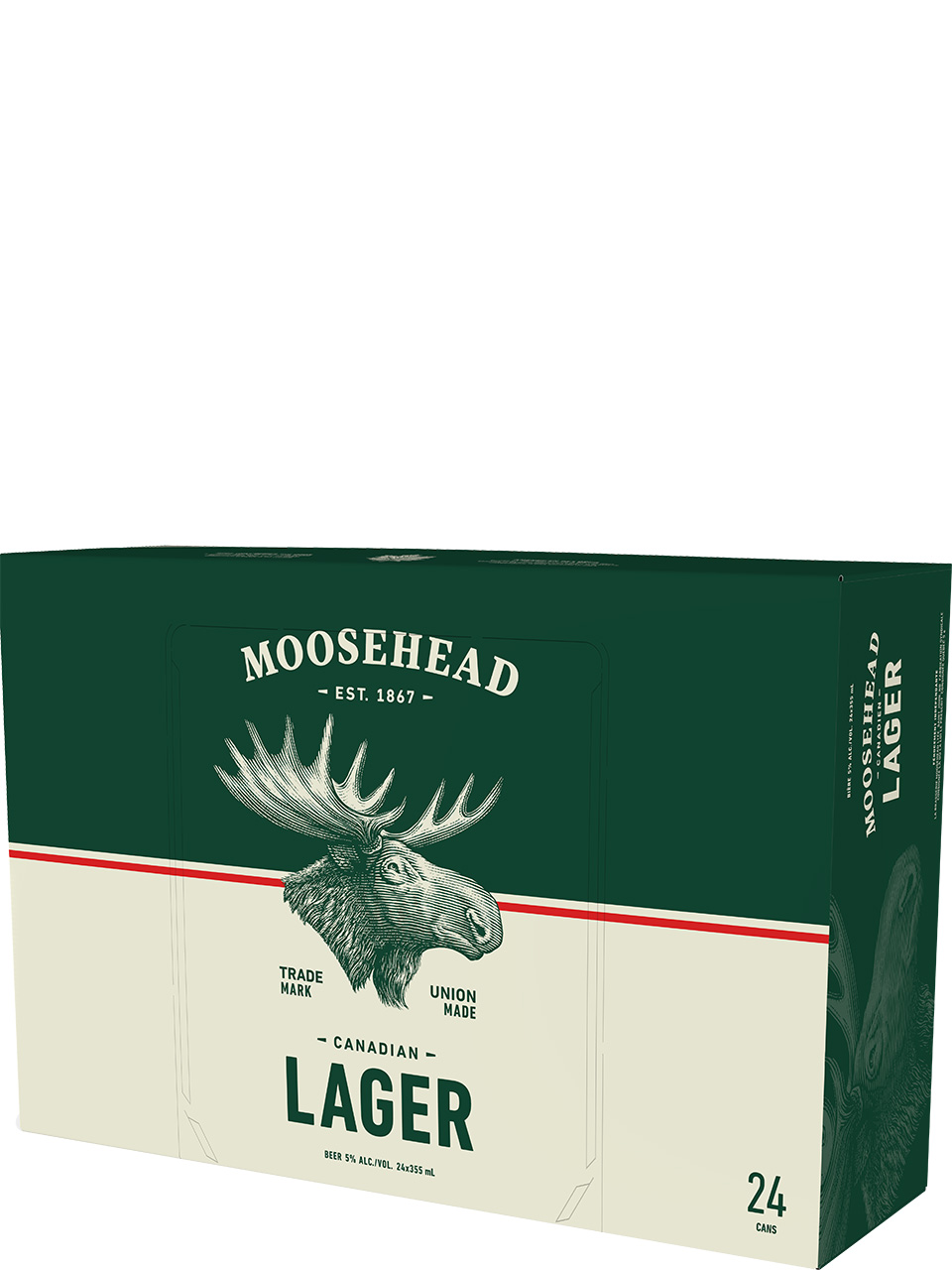 Moosehead Lager 24 Pack Cans
