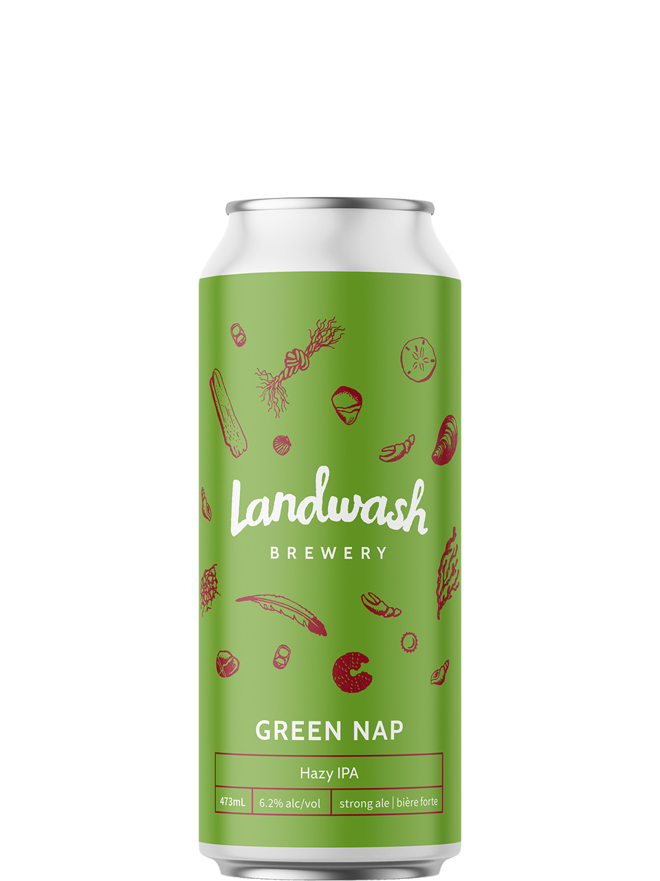 Landwash Green Nap 4 Pack Cans