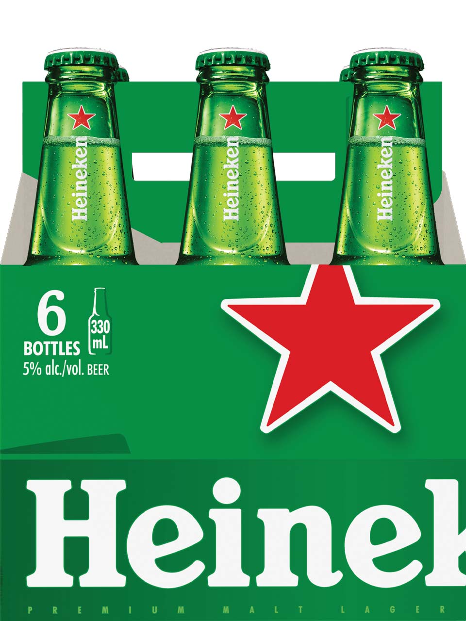 Heineken Bottles 6pk
