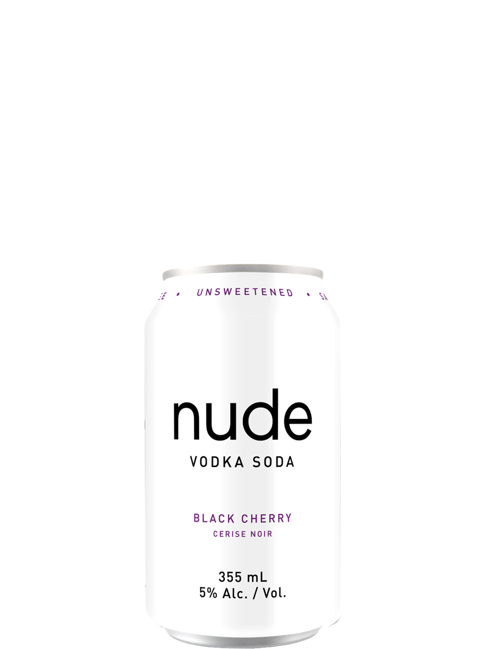 Nude Vodka Black Cherry 6 Pack Cans
