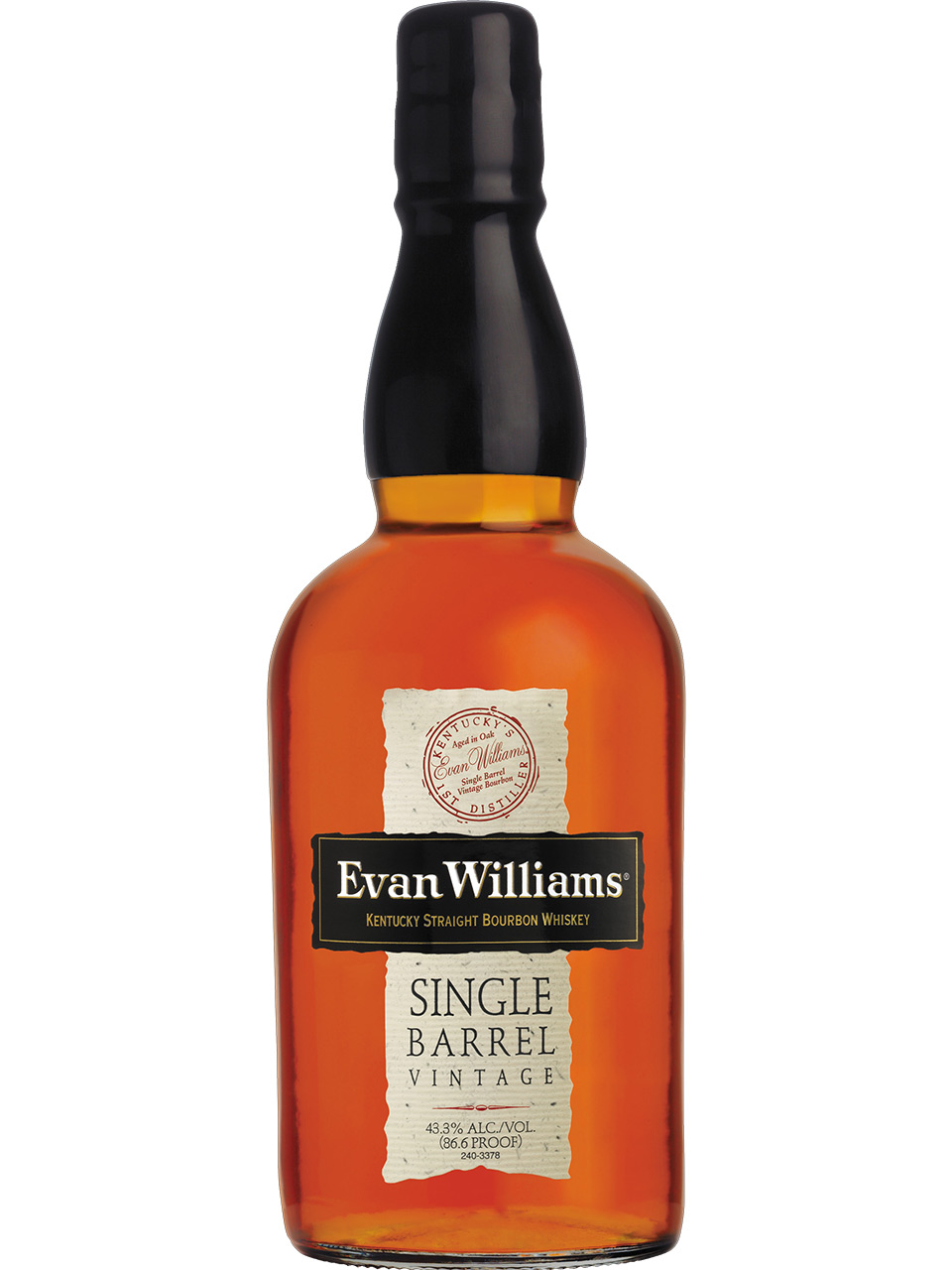 Evan Williams Single Barrel Bourbon Whiskey