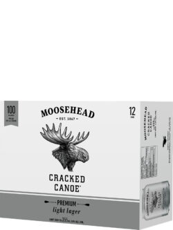 Moosehead Cracked Canoe Light Lager 12 Pack Cans